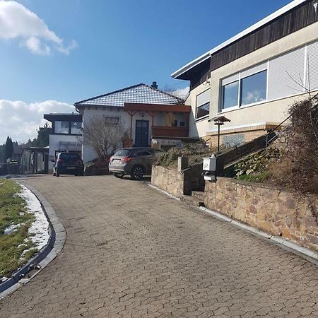 Ruhige Lage am Rande des Soonwaldes Appartement Schoneberg  Buitenkant foto